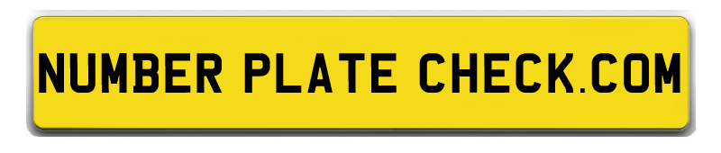 number plate check logo